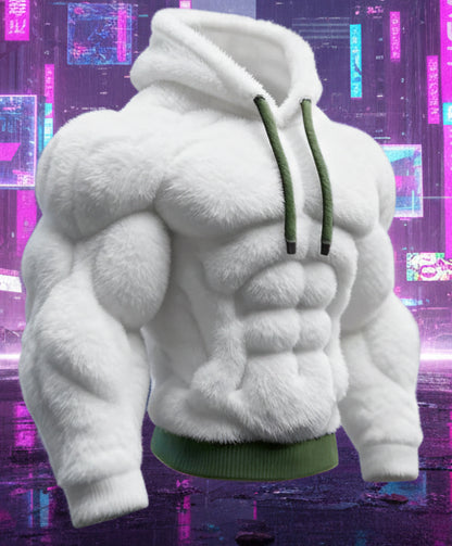 OnlyAura Muscle Bodybuilder Hooded Sweatshirt